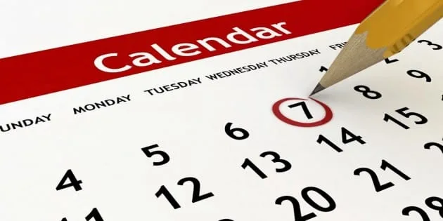 marijuana calendar